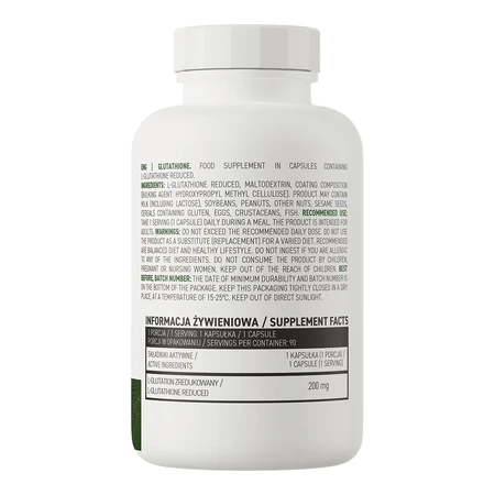 OstroVit Glutathion, 90 capsules