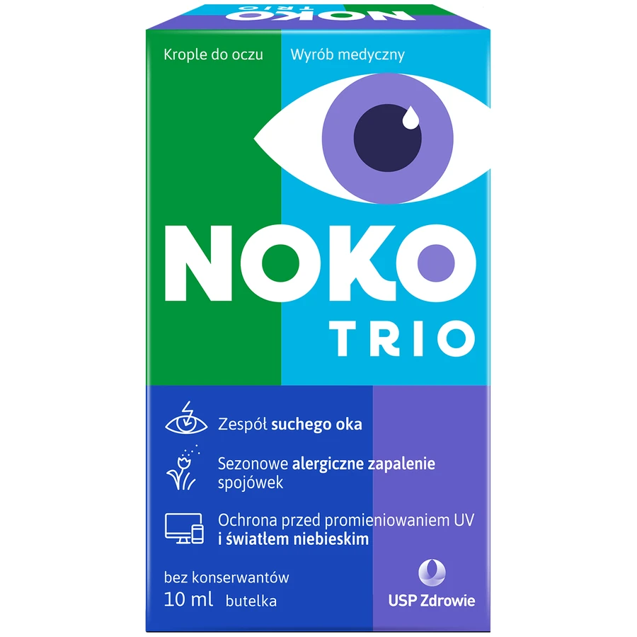 Noko Trio, Augentropfen, 10 ml