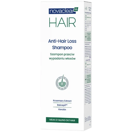 Novaclear Hair, Shampoo gegen Haarausfall, 250 ml