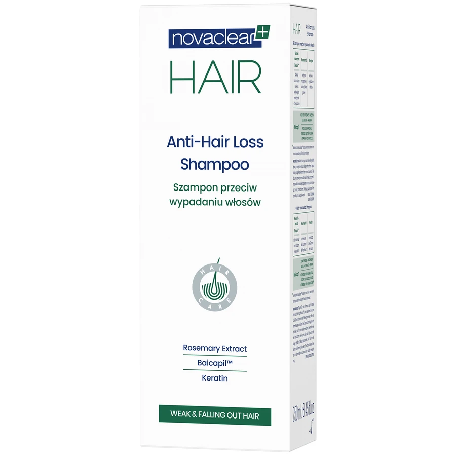 Novaclear Hair, Shampoo gegen Haarausfall, 250 ml