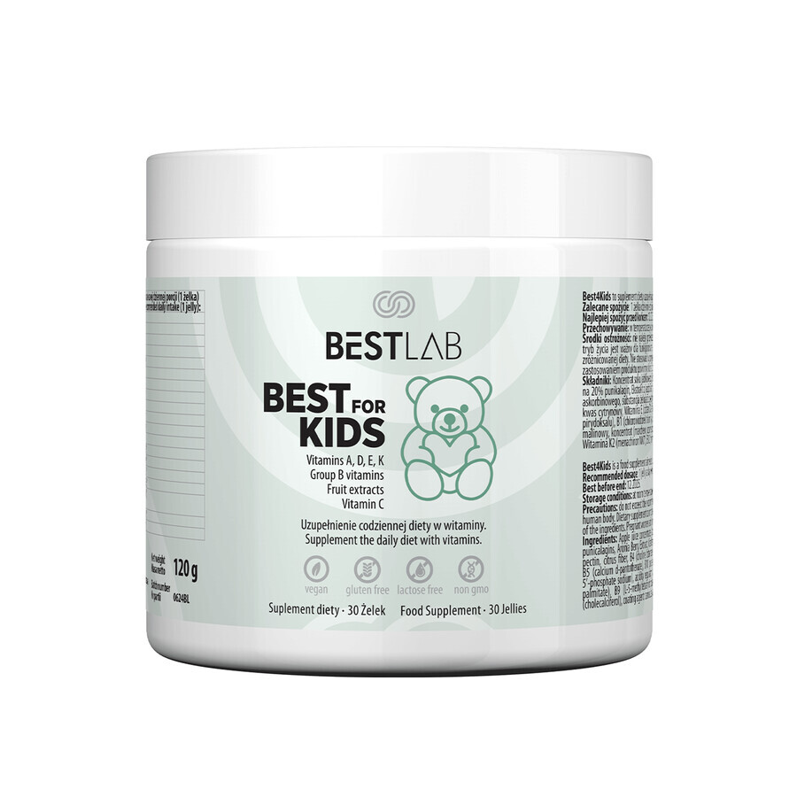 BestLab BestForKids, jelly beans, 30 pieces