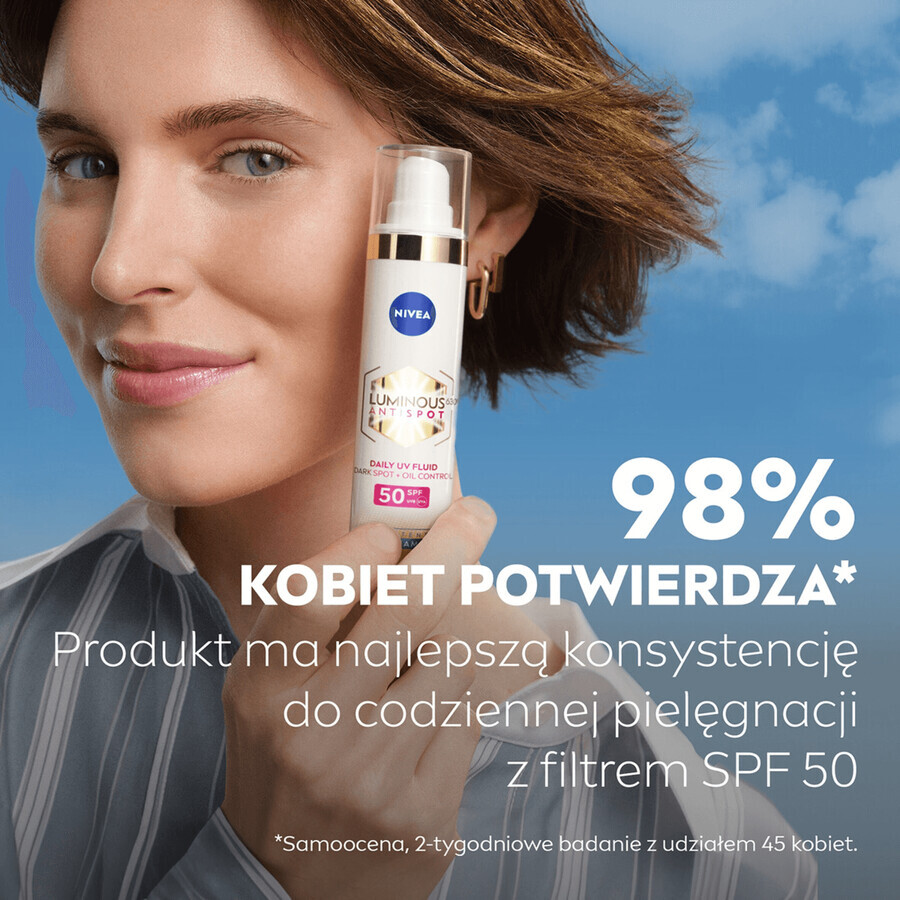 Nivea Cellular Luminous 630, Anti-Pigmentierungs-Tagescreme, SPF 50, 40 ml
