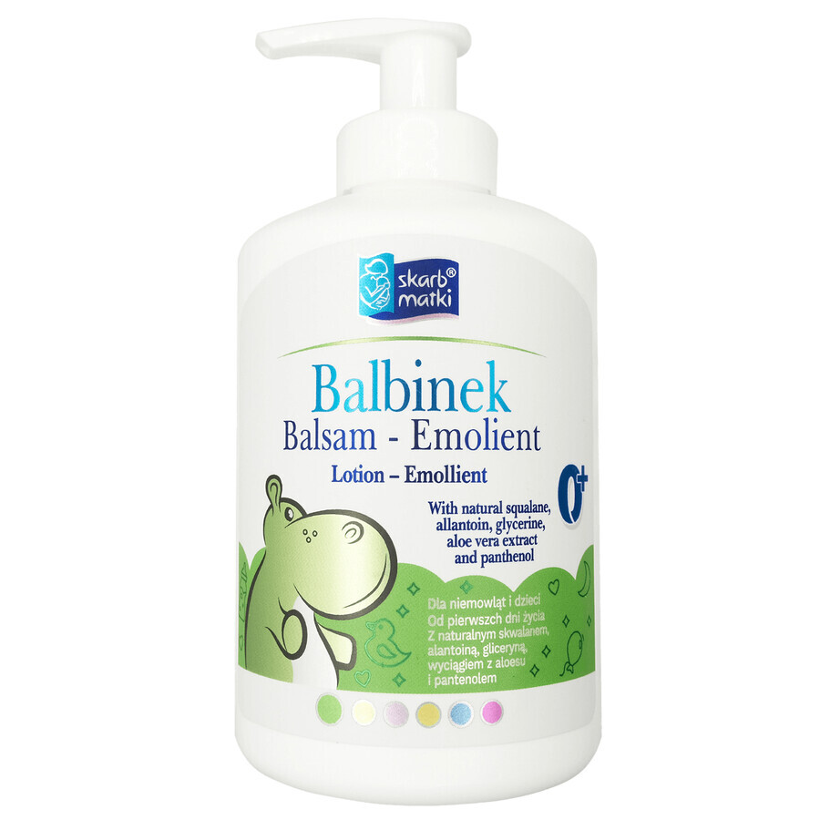 Set Skarb Matki, săpun lichid delicat pentru sugari și copii din prima zi de viață, 275 ml + Balbinek, loțiune emolientă pentru sugari și copii din prima zi de viață, 275 ml
