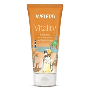 Weleda Vitality, lotion de douche crémeuse à l'argousier, 200 ml