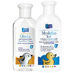 Set Skarb Matki, aceite de cuidado para bebés y niños desde 1 día de vida, 200 ml + jabón 3 en 1 para bebés y niños, desde el nacimiento, 250 ml Set Skarb Matki, aceite de cuidado para bebés y niños desde 1 día de vida, 200 ml + jabón 3 en 1 para bebés y niños, desde el nacimiento, 250 ml