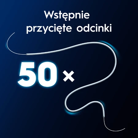 Oral-B Super Floss, tandzijde voor het reinigen van orthodontische hulpmiddelen en bruggen, 50 stuks