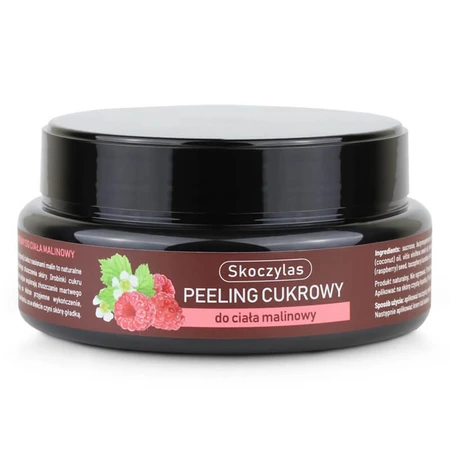 Skoczylas, Zuckerpeeling für den Körper, Himbeere, 200 ml