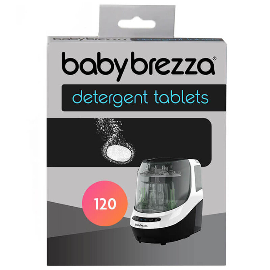 Baby Brezza, tablete de curățare pentru Bottle Washer Pro, 120 tablete