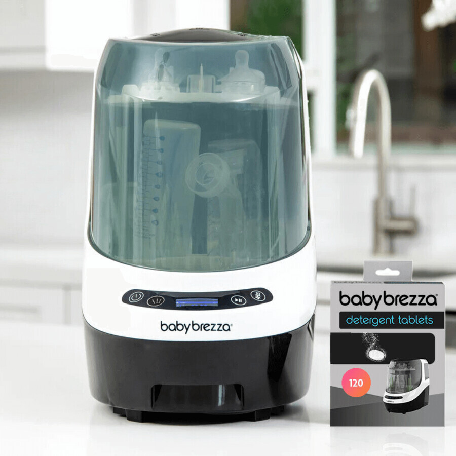 Baby Brezza, tablete de curățare pentru Bottle Washer Pro, 120 tablete