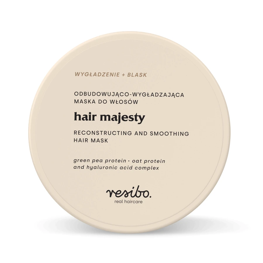 Resibo Hair Majesty, masque reconstructeur et lissant pour les cheveux, 175 ml
