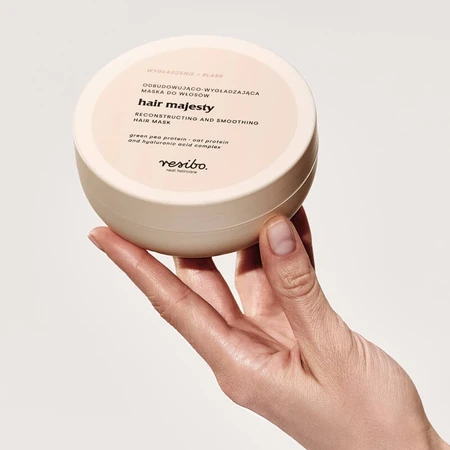 Resibo Hair Majesty, masque reconstructeur et lissant pour les cheveux, 175 ml