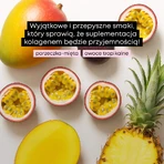 Supersonic Beauty Collagen Drink, Geschmack: tropische Früchte, 185 g