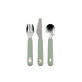 Baby cutlery set, +12 months, Little Farm, 3 pieces, Little Dutch