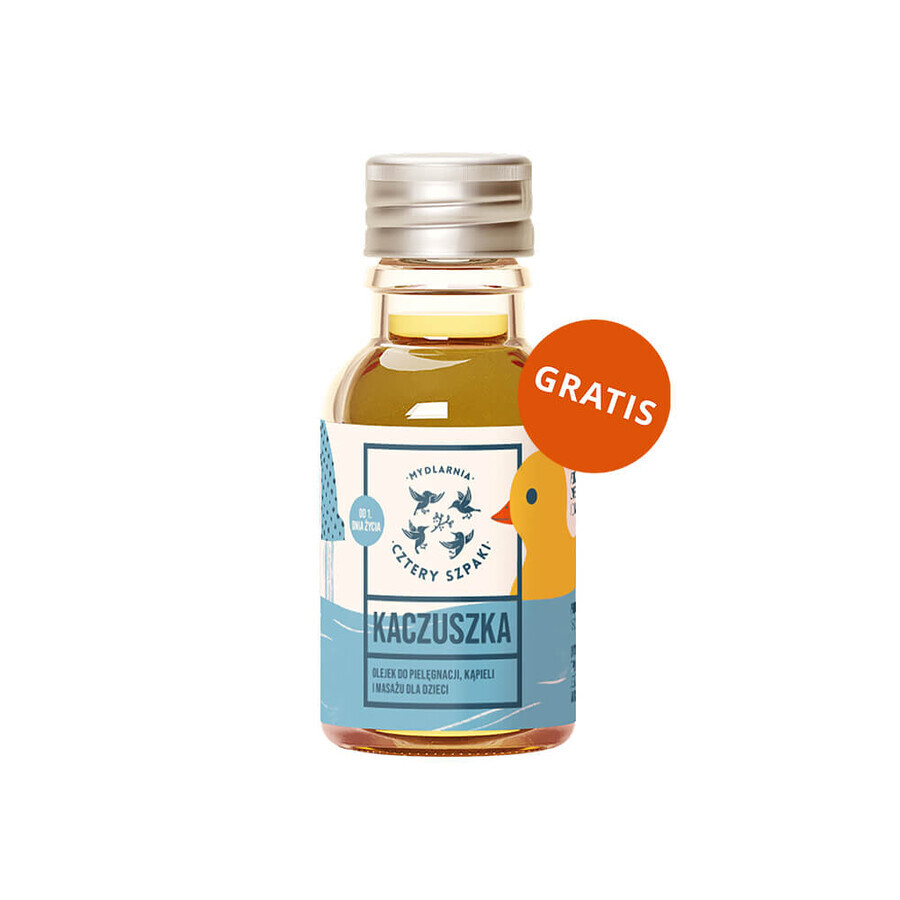 Set Four Spikes, săpun de lanolină din ziua 1, urs, 110g + săpun vegan de lanolină din ziua 1, urs, 110g + ulei de duckbill, 15ml gratuit