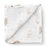 Bocioland, pannolino in bambù, 75 x 75 cm, scoiattoli, 1 pezzo Bocioland, pannolino in bambù, 75 x 75 cm, scoiattoli, 1 pezzo