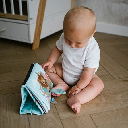 BabyOno, zintuigenboekje, safari, vanaf de geboorte, 1 st