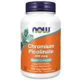 Now Foods Chromium Picolinate 200 µg, 250 vegan capsules