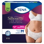 Tena Silhouette Plus Blanc, culotte absorbante discrète pour femmes, taille M, 12 pièces