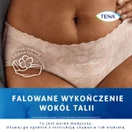 Tena Silhouette Plus Blanc, culotte absorbante discrète pour femmes, taille M, 12 pièces