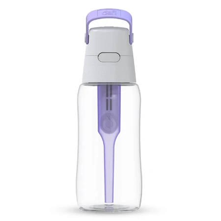 Dafi Solid, waterfilterfles, lavendel, 0,5 l + waterfilter, 1 stuk