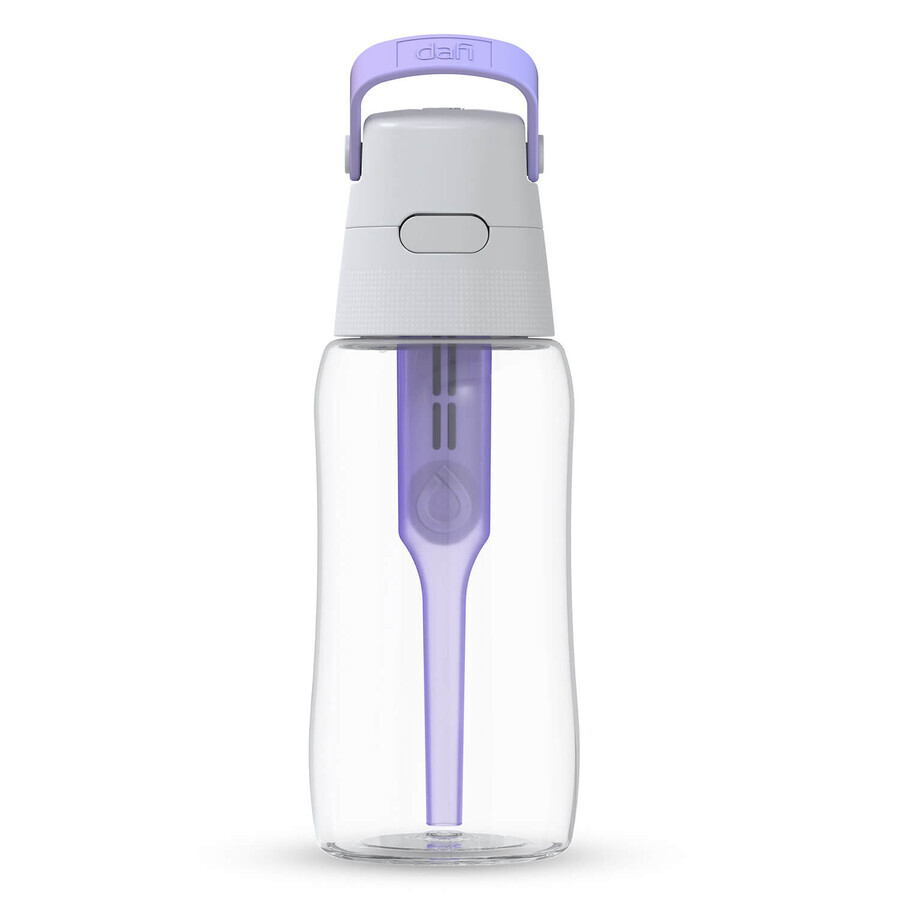 Dafi Solid, filter bottle, lavender, 0.5 l + water filter, 1 piece