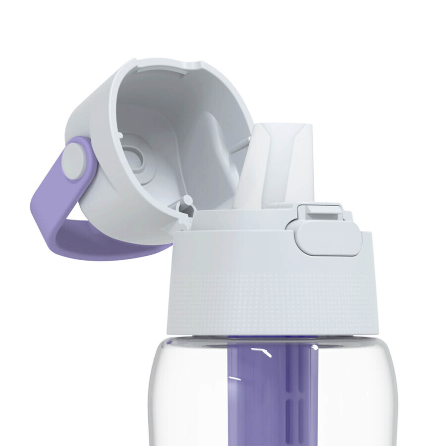 Dafi Solid, filter bottle, lavender, 0.5 l + water filter, 1 piece