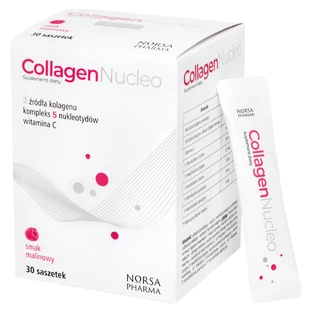 Collagen Nucleo, Himbeergeschmack, 30 Portionsbeutel