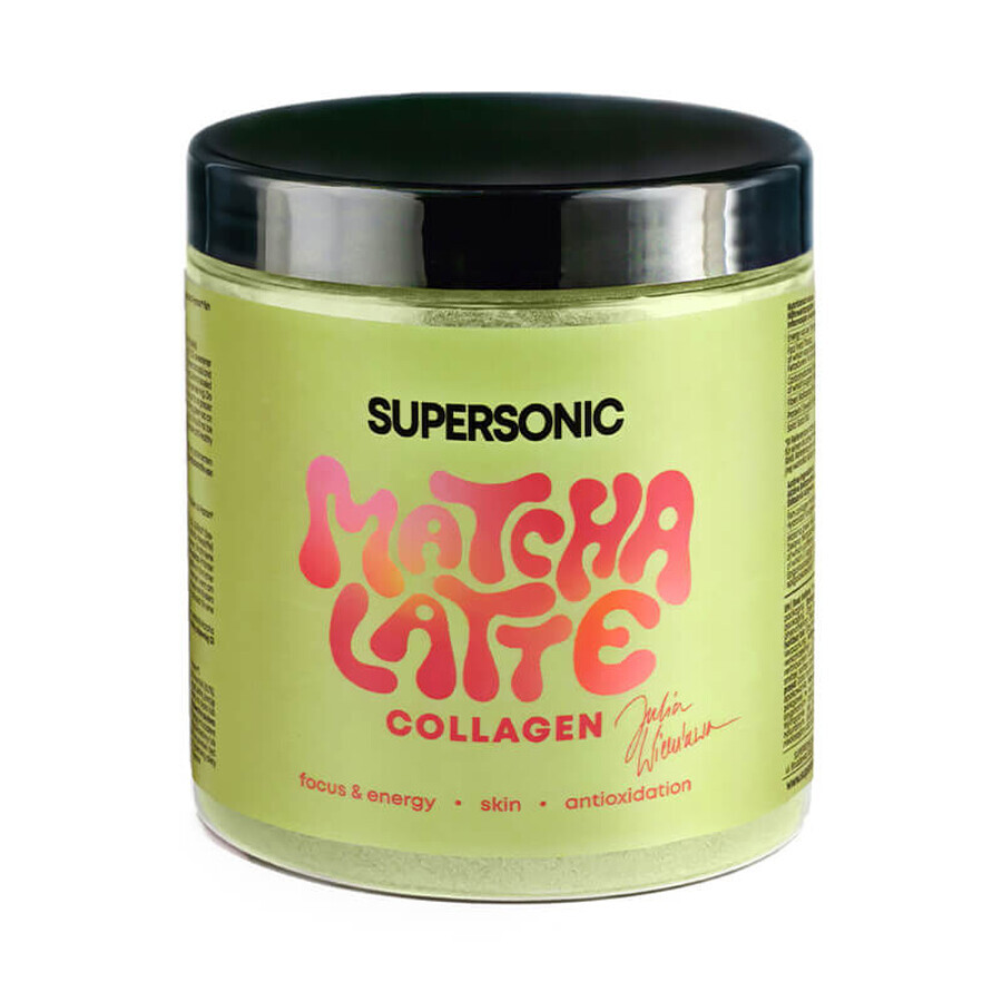 Colagen Supersonic Matcha Latte, 280 g
