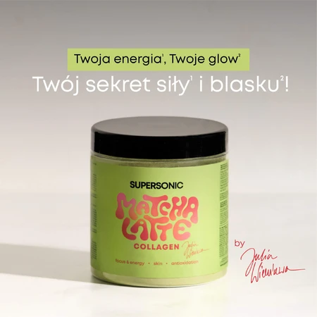 Colágeno Supersonic Matcha Latte, 280 g