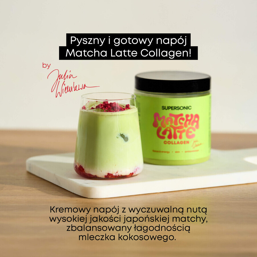 Colagen Supersonic Matcha Latte, 280 g