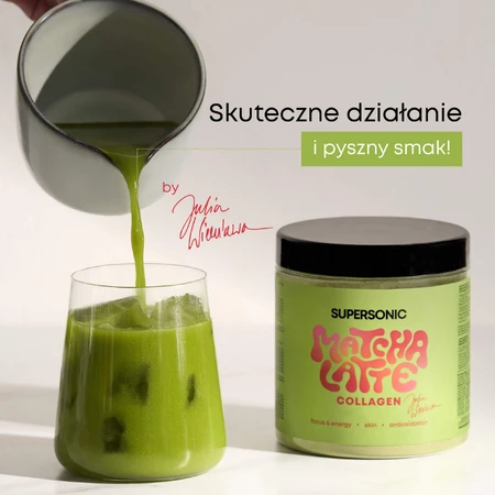 Colágeno Supersonic Matcha Latte, 280 g