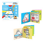 CzuCzu Dłuuugie rysowanki Rysuję po śladzie Pojazdy w pracy, 2 books for children, from 3 years old CzuCzu Dłuuugie rysowanki Rysuję po śladzie Pojazdy w pracy, 2 books for children, from 3 years old