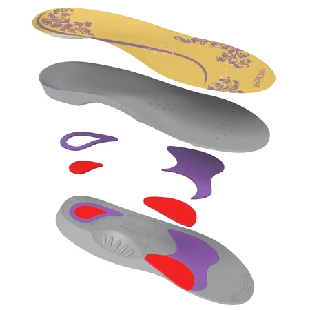FootWave Mama, orthotic insoles, Medium, 42-43, 1 pair