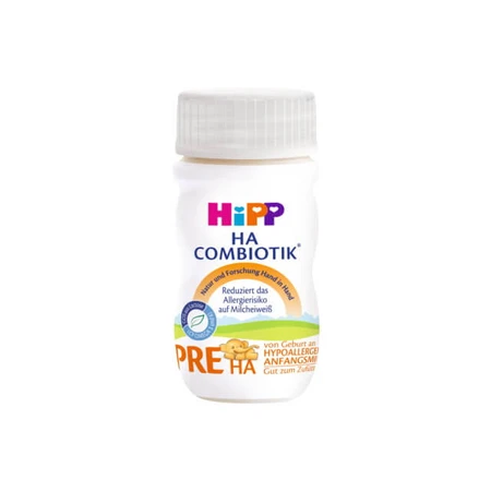 HiPP HA 1 Combiotik, hypoallergenic ready-to-drink infant milk, from birth, 90 ml