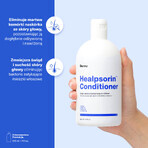 Set Healpsorin, acondicionador regenerador del cabello, 500 ml + champú para el cuidado del cuero cabelludo con lesiones psoriásicas, 500 ml
