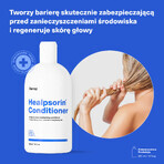 Set Healpsorin, acondicionador regenerador del cabello, 500 ml + champú para el cuidado del cuero cabelludo con lesiones psoriásicas, 500 ml