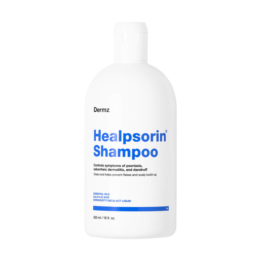 Set Healpsorin, acondicionador regenerador del cabello, 500 ml + champú para el cuidado del cuero cabelludo con lesiones psoriásicas, 500 ml