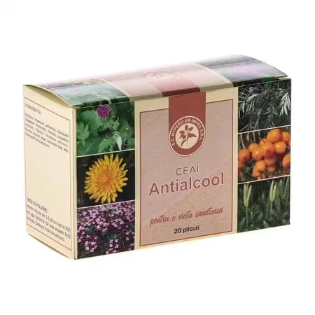 Anti-alcohol thee, 20 builtjes, Hypericum