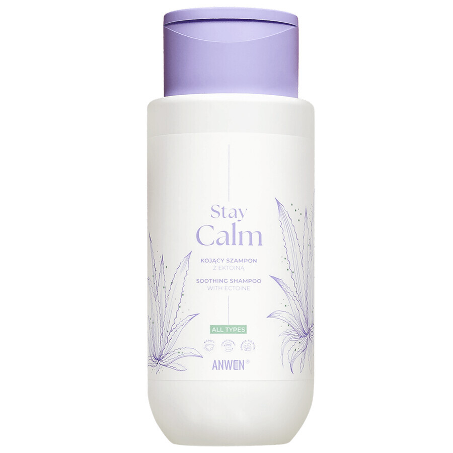 Anwen Stay Calm, champú calmante con ectoína, 300 ml