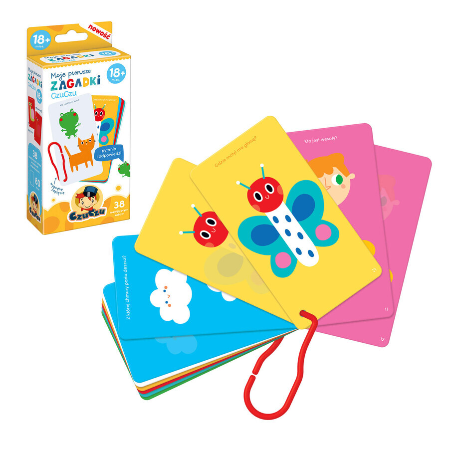 CzuCzu My first puzzles, a book for children, from 18 months