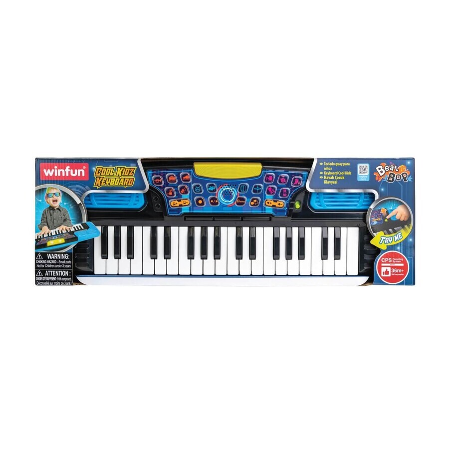 Electronic organ toy, + 36 months, Winfun