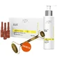 Set Apis Professional Ceramide Repair, rebuilding ampoules with ceramides and beta-glucan, 10 x 3 ml + oil emulsion for face massage, 150 ml + face massager free of charge