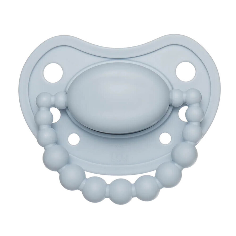 Luu Kids, pacifier, positioning, silicone, Baby Dove, from 6 months, 1 piece