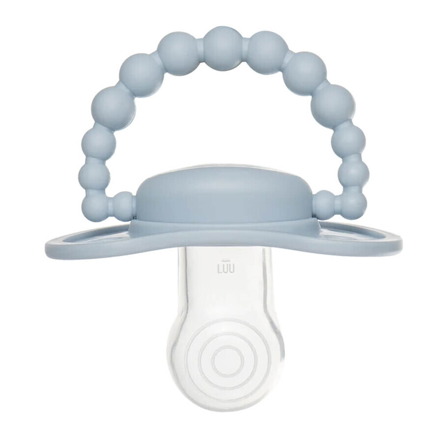 Luu Kids, pacifier, positioning, silicone, Baby Dove, from 6 months, 1 piece