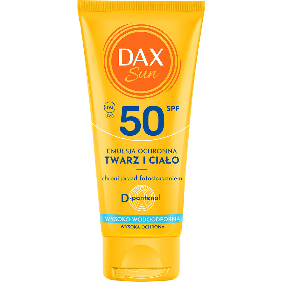 DAX Sun, emulsione protettiva, viso e corpo, SPF 50, 50 ml