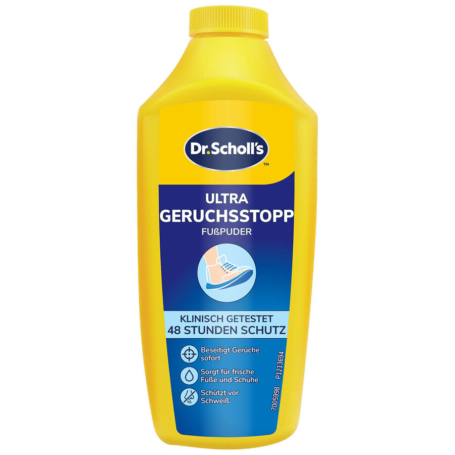 Dr. Scholl's, pudră anti-miros pentru picioare, 85 g