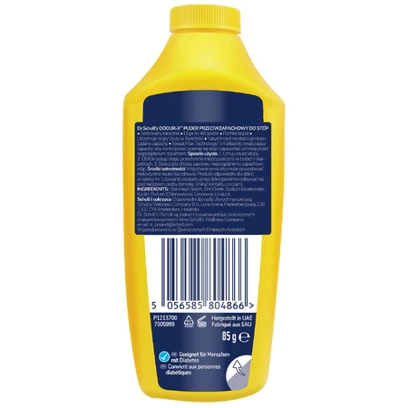 Dr. Scholl's, anti-geur voetpoeder, 85 g