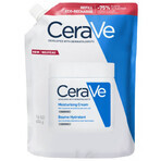 Kit CeraVe, lotion hydratante visage et corps aux céramides, peau sèche, 340 g + réserve, 454 g Kit CeraVe, lotion hydratante visage et corps aux céramides, peau sèche, 340 g + réserve, 454 g
