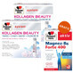Doppelherz System Kollagen Beauty set, lychee- en meloensmaak, 2 x 30 ampullen + Magnesium-B6 Forte 400, 30 tabletten gratis