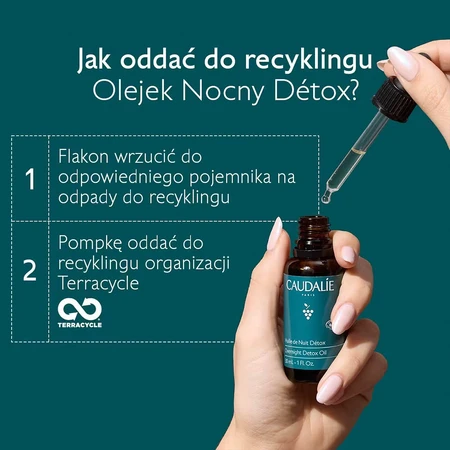Caudalie Vinoclean, aceite de noche detox, 30 ml